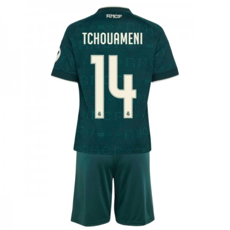Goedkope Real Madrid Tchouameni 14 Kids Uittenue 2026-27 Goedkope Real Madrid Tchouameni 14 Kids Uittenue 2026-27