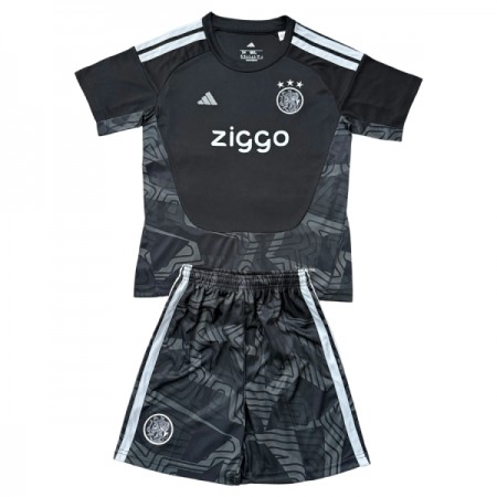 Goedkope Ajax Amsterdam Doelman Kids Tenue 2026-27 Zwarte Goedkope Ajax Amsterdam Doelman Kids Tenue 2026-27 Zwarte
