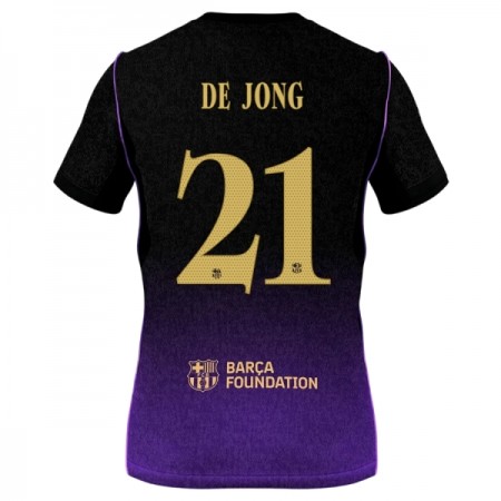 Goedkope FC Barcelona Frenkie de Jong 21 Uitshirt 2026-27 Goedkope FC Barcelona Frenkie de Jong 21 Uitshirt 2026-27