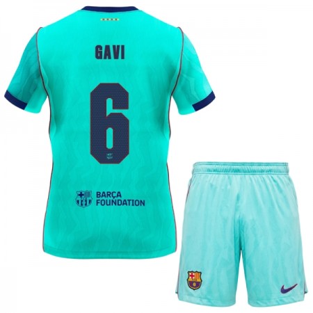 Goedkope FC Barcelona Gavi 6 Kids Third Tenue 2026-27 Goedkope FC Barcelona Gavi 6 Kids Third Tenue 2026-27