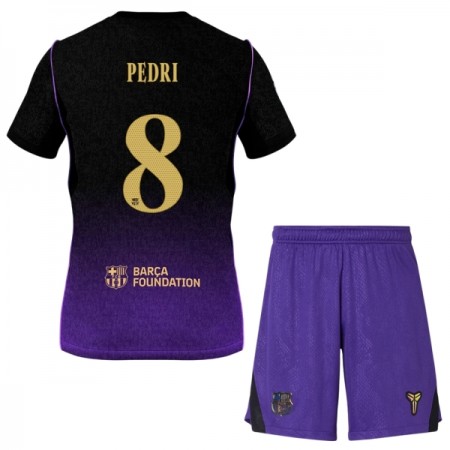 Goedkope FC Barcelona Pedri 8 Kids Uittenue 2026-27 Goedkope FC Barcelona Pedri 8 Kids Uittenue 2026-27