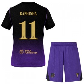 Goedkope FC Barcelona Raphinha 11 Kids Uittenue 2026-27