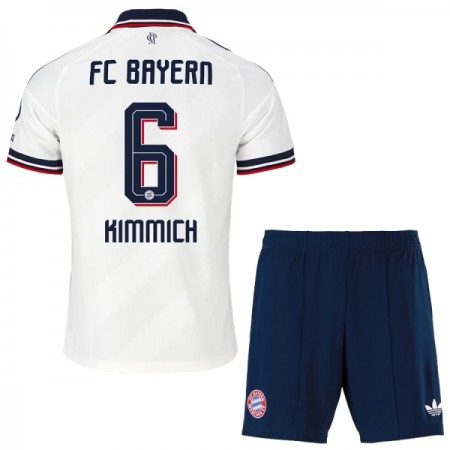 Goedkope FC Bayern München Kimmich 6 Kids Uittenue 2026-27 Goedkope FC Bayern München Kimmich 6 Kids Uittenue 2026-27