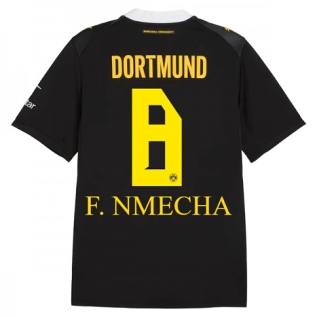 Goedkope Borussia Dortmund F. Nmecha 8 Uitshirt 2026-27 Goedkope Borussia Dortmund F. Nmecha 8 Uitshirt 2026-27
