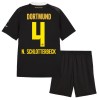 Goedkope Borussia Dortmund N. Schlotterbeck 4 Kids Uittenue 2026-27 Goedkope Borussia Dortmund N. Schlotterbeck 4 Kids Uittenue 2026-27