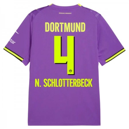 Goedkope Borussia Dortmund N. Schlotterbeck 4 Third Shirt 2026-27 Goedkope Borussia Dortmund N. Schlotterbeck 4 Third Shirt 2026-27