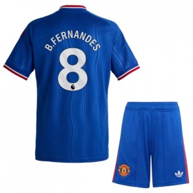 Goedkope Manchester United B. Fernandes 8 Kids Uittenue 2026-27