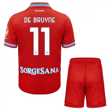 Goedkope SSC Napoli De Bruyne 11 Kids Third Tenue 2026-27 Goedkope SSC Napoli De Bruyne 11 Kids Third Tenue 2026-27