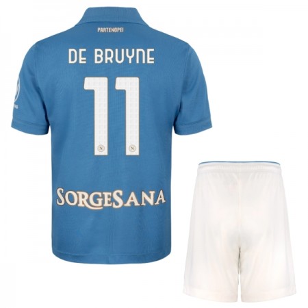 Goedkope SSC Napoli De Bruyne 11 Kids Thuistenue 2026-27 Goedkope SSC Napoli De Bruyne 11 Kids Thuistenue 2026-27