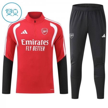Goedkope Arsenal Kind Trainings Sweatshirt Kwart-Zip 2026-27 Rode Goedkope Arsenal Kind Trainings Sweatshirt Kwart-Zip 2026-27 Rode