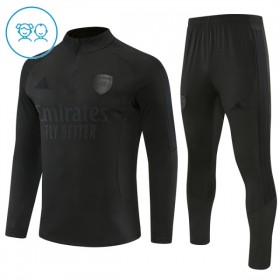 Goedkope Arsenal Kind Trainings Sweatshirt Kwart-Zip 2026-27 Zwarte