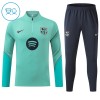 Goedkope Barcelona Kind Trainings Sweatshirt Kwart-Zip 2026-27 Groene Goedkope Barcelona Kind Trainings Sweatshirt Kwart-Zip 2026-27 Groene