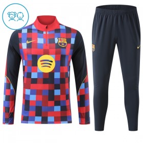 Goedkope Barcelona Kind Trainings Sweatshirt Kwart-Zip 2026-27 Rode