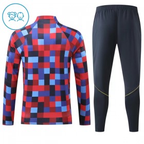 Goedkope Barcelona Kind Trainings Sweatshirt Kwart-Zip 2026-27 Rode