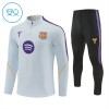 Goedkope Barcelona Kind Trainings Sweatshirt Kwart-Zip 2026-27 Witte