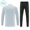 Goedkope Barcelona Kind Trainings Sweatshirt Kwart-Zip 2026-27 Witte