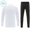 Goedkope Barcelona Kind Trainings Sweatshirt Kwart-Zip 2026-27 Witte