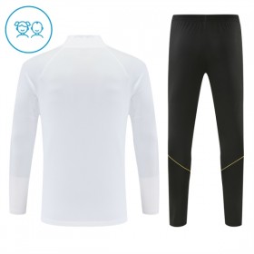 Goedkope Barcelona Kind Trainings Sweatshirt Kwart-Zip 2026-27 Witte