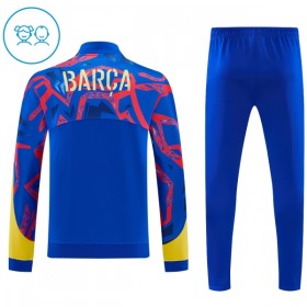 Goedkope Barcelona Kind Trainingsjack Pak 2026-27 Blauwe