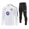 Goedkope Barcelona Trainings Sweatshirt Kwart-Zip 2026-27 Witte Goedkope Barcelona Trainings Sweatshirt Kwart-Zip 2026-27 Witte
