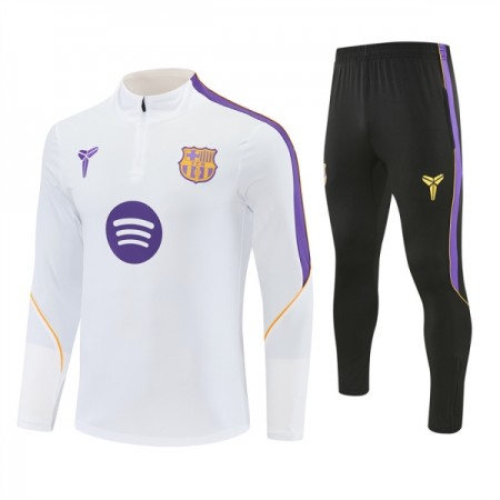 Goedkope Barcelona Trainings Sweatshirt Kwart-Zip 2026-27 Witte Goedkope Barcelona Trainings Sweatshirt Kwart-Zip 2026-27 Witte