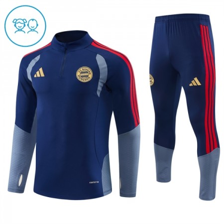 Goedkope FC Bayern München Kind Trainings Sweatshirt Kwart-Zip 2026-27 Blauwe Goedkope FC Bayern München Kind Trainings Sweatshirt Kwart-Zip 2026-27 Blauwe