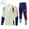 Goedkope FC Bayern München Kind Trainings Sweatshirt Kwart-Zip 2026-27 Witte