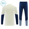 Goedkope FC Bayern München Kind Trainings Sweatshirt Kwart-Zip 2026-27 Witte
