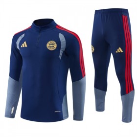 Goedkope FC Bayern München Trainings Sweatshirt Kwart-Zip 2026-27 Blauwe