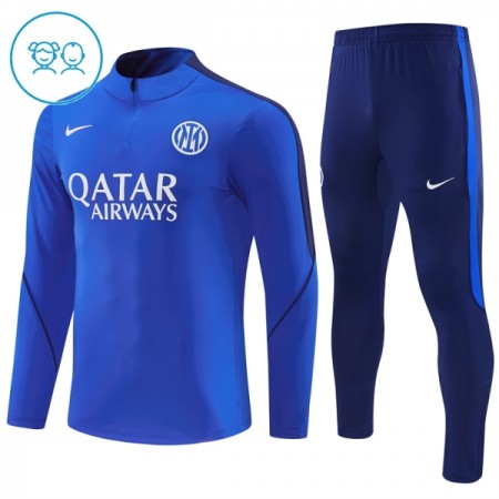 Goedkope Inter Milan Kind Trainings Sweatshirt Kwart-Zip 2026-27 Blauwe