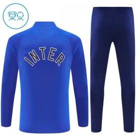Goedkope Inter Milan Kind Trainings Sweatshirt Kwart-Zip 2026-27 Blauwe