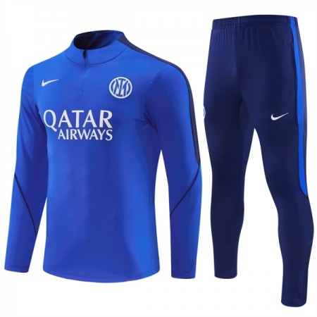 Goedkope Inter Milan Trainings Sweatshirt Kwart-Zip 2026-27 Blauwe Goedkope Inter Milan Trainings Sweatshirt Kwart-Zip 2026-27 Blauwe