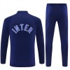 Goedkope Inter Milan Trainings Sweatshirt Kwart-Zip 2026-27 Blauwe