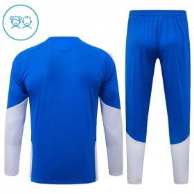 Goedkope Juventus Kind Trainings Sweatshirt Kwart-Zip 2026-27 Blauwe
