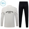 Goedkope Manchester City Kind Trainings Sweatshirt Kwart-Zip 2026-27 Grijze