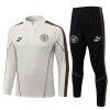 Goedkope Manchester City Trainings Sweatshirt Kwart-Zip 2026-27 Grijze