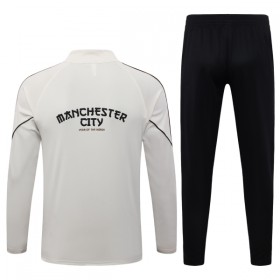 Goedkope Manchester City Trainings Sweatshirt Kwart-Zip 2026-27 Grijze