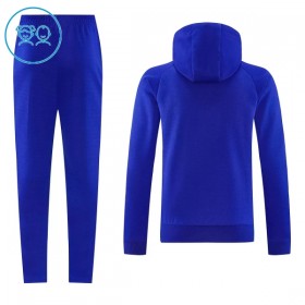 Goedkope Manchester United Hoodie Kind Trainings Sweatshirt 2026-27 Blauwe