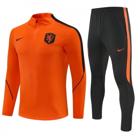 Goedkope Nederland Trainings Sweatshirt Kwart-Zip 2026-27 Oranje Goedkope Nederland Trainings Sweatshirt Kwart-Zip 2026-27 Oranje