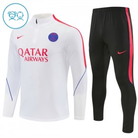 Goedkope Paris Saint Germain Kind Trainings Sweatshirt Kwart-Zip 2026-27 Witte