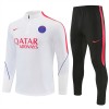 Goedkope Paris Saint Germain Trainings Sweatshirt Kwart-Zip 2026-27 Witte Goedkope Paris Saint Germain Trainings Sweatshirt Kwart-Zip 2026-27 Witte