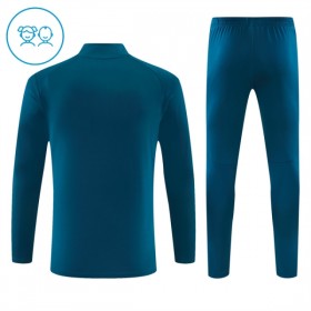 Goedkope Portugal Kind Trainings Sweatshirt Kwart-Zip 2026-27 Blauwe