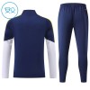 Goedkope Real Madrid Kind Trainings Sweatshirt Kwart-Zip 2026-27 Blauwe