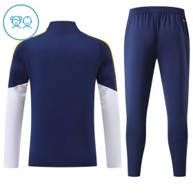 Goedkope Real Madrid Kind Trainings Sweatshirt Kwart-Zip 2026-27 Blauwe
