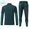 Goedkope Real Madrid Kind Trainings Sweatshirt Kwart-Zip 2026-27 Groene