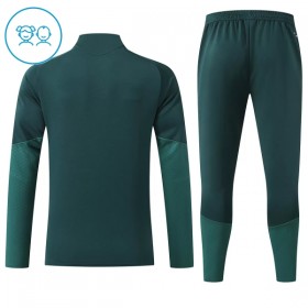 Goedkope Real Madrid Kind Trainings Sweatshirt Kwart-Zip 2026-27 Groene
