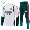 Goedkope Real Madrid Kind Trainings Sweatshirt Kwart-Zip 2026-27 Witte