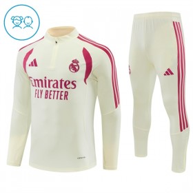 Goedkope Real Madrid Kind Trainings Sweatshirt Kwart-Zip 2026-27 Witte