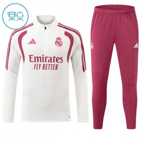 Goedkope Real Madrid Kind Trainings Sweatshirt Kwart-Zip 2026-27 Witte
