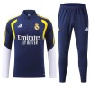 Goedkope Real Madrid Trainings Sweatshirt Kwart-Zip 2026-27 Blauwe